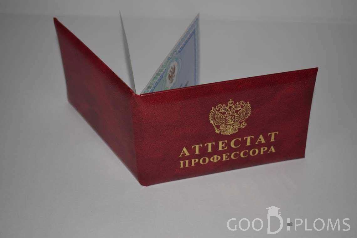 Аттестат Профессора - Обратная Сторона период выдачи 2015-2020 -  Кременчуг