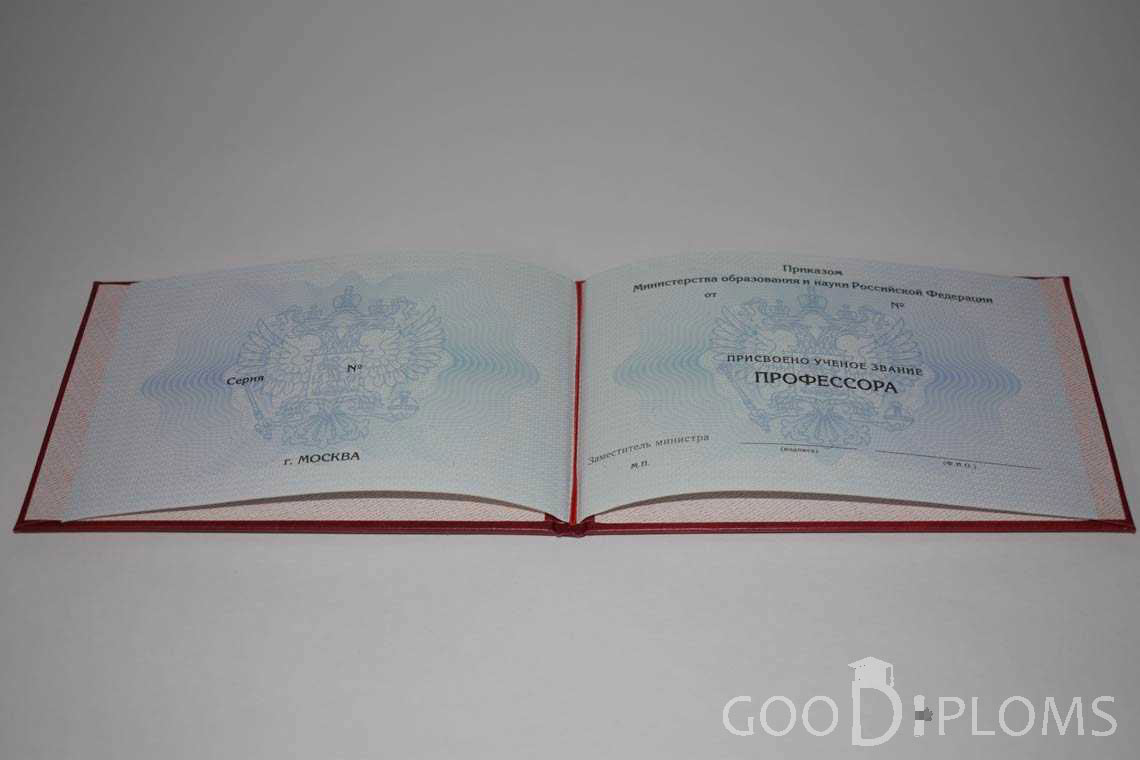 Аттестат Профессора период выдачи 2015-2020 -  Кременчуг