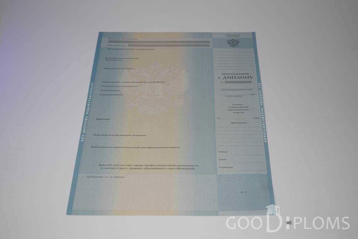 Приложение к Диплому Магистра период c 2011 по 2013 год - Кременчуг