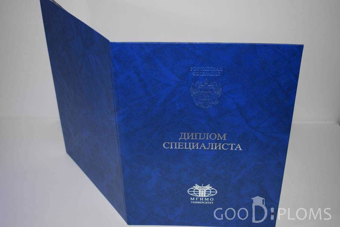 Диплом МГИМО - Обратная Сторона период выдачи 2014-2020 -  Кременчуг